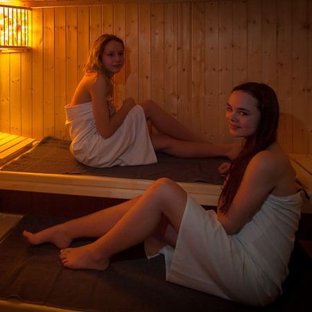 Finská sauna – Wellness Penzion Agáta.